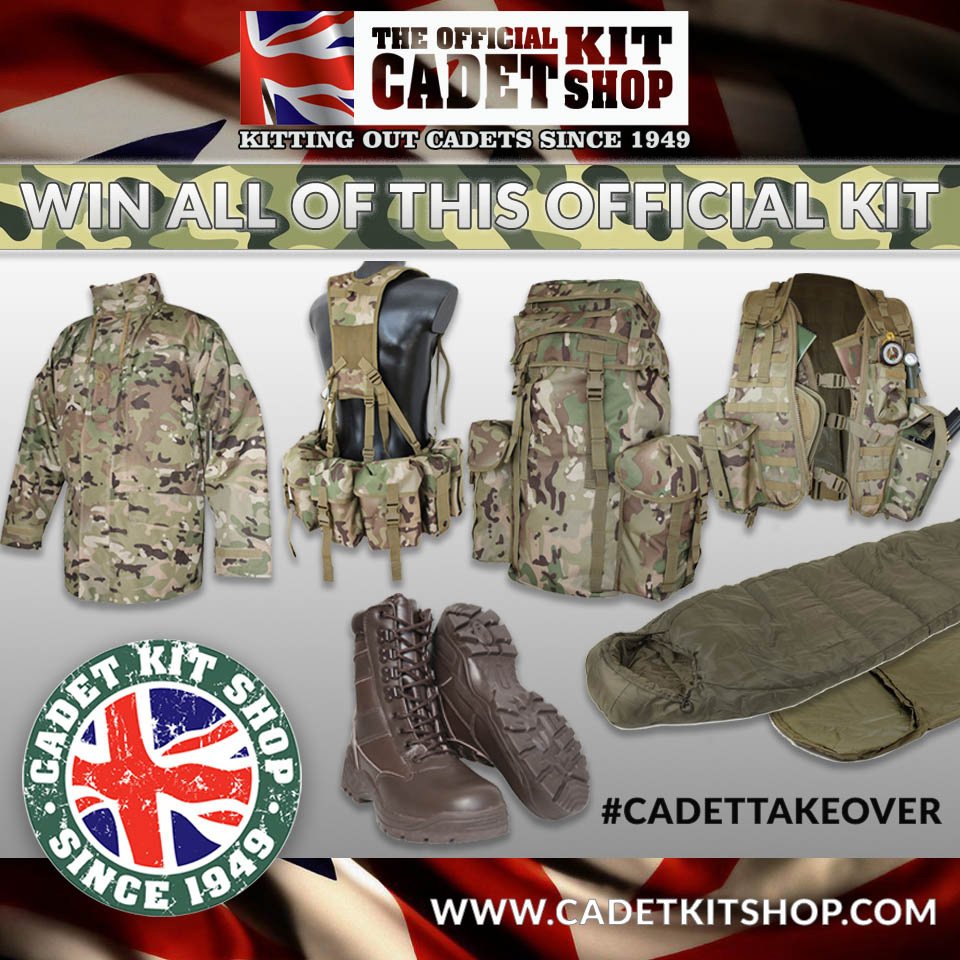 BFBSRadioHQ's tweet photo. #WIN £500 worth of kit for your cadet unit by joining the #CadetTakeover. Enter our competition > https://t.co/g1x9u25EY3 https://t.co/17ZzYE9x09