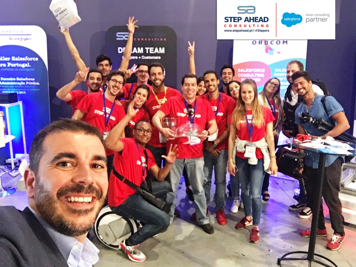 StepAheadCons's tweet photo. Obrigado a todos! Vejam o nosso álbum de fotos @salesforce Essentials Lisboa 2017: https://t.co/yNcA9e76lQ.
#SalesforceEssentials
#Stepers https://t.co/mhsVSivHiF