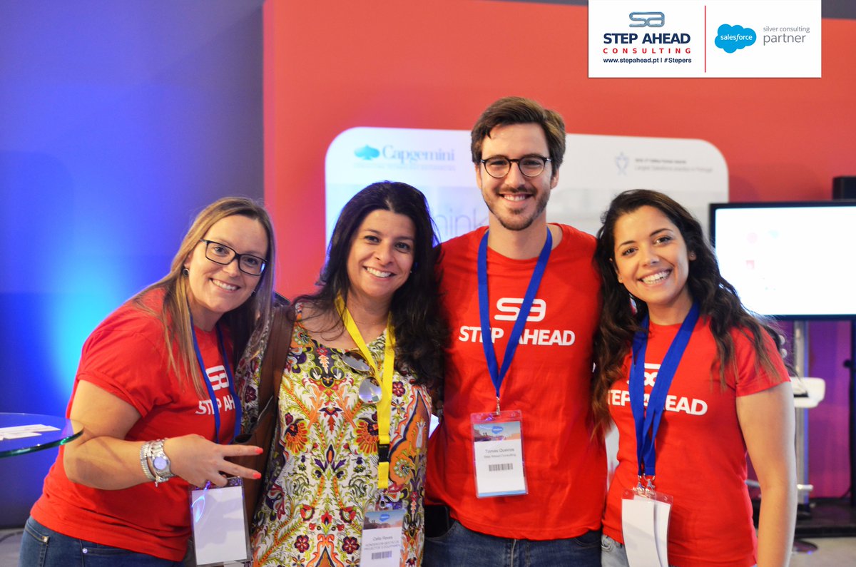 StepAheadCons's tweet photo. Obrigado a todos! Vejam o nosso álbum de fotos @salesforce Essentials Lisboa 2017: https://t.co/yNcA9e76lQ.
#SalesforceEssentials
#Stepers https://t.co/mhsVSivHiF