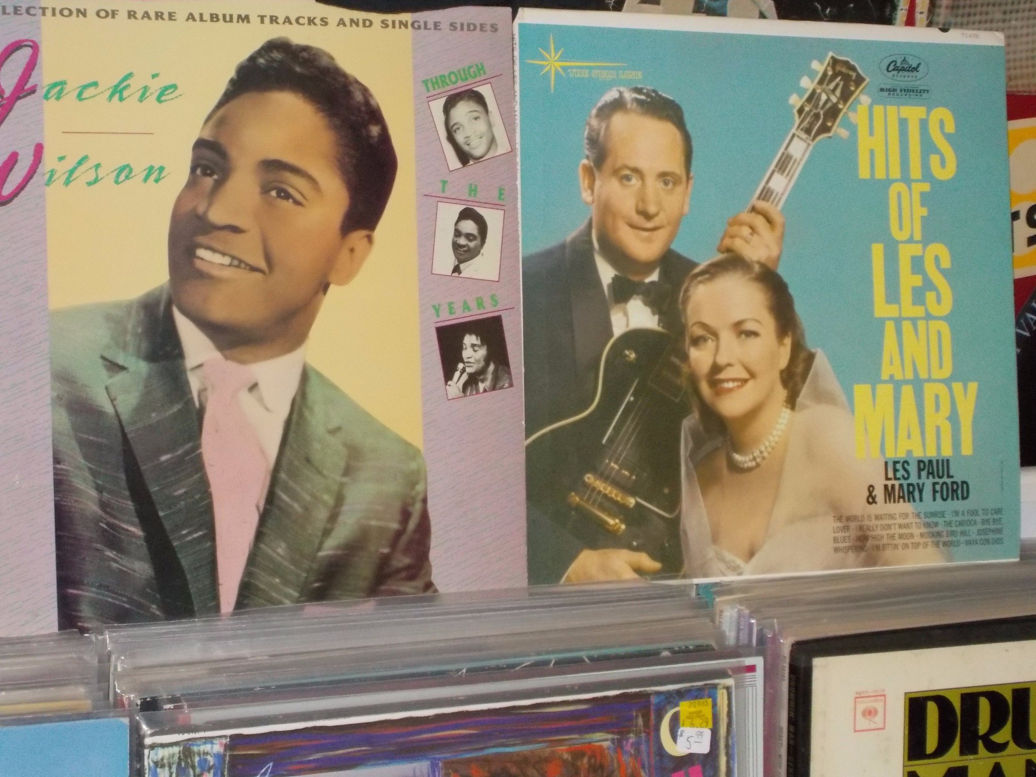 Happy Birthday to the late Jackie Wilson & the late Les Paul 