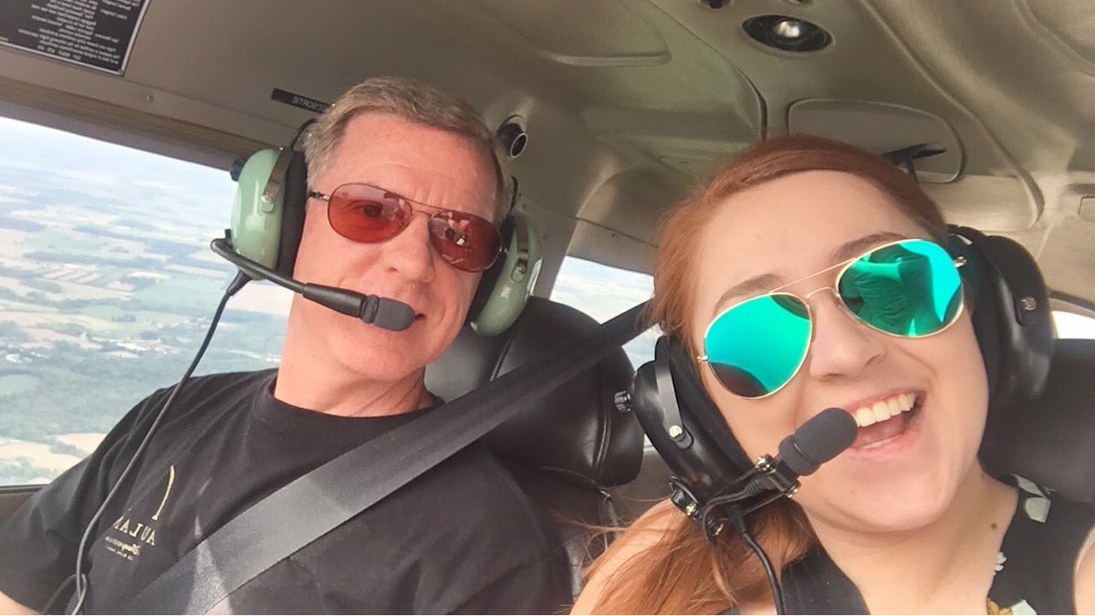 Earforce_One's tweet photo. Flying around the Waterloo Region with my daughter as co-pilot using @ForeFlight https://t.co/6gC6HtUWqN