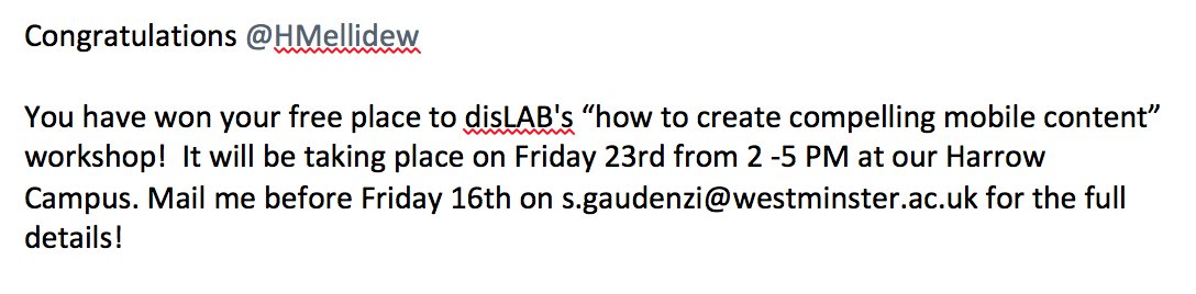 DisLAB tweet media