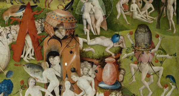 openculture's tweet image. Take a Virtual Tour of Hieronymus Bosch’s Masterpiece &quot;The Garden of Earthly Delights”  goo.gl/pNT5UG