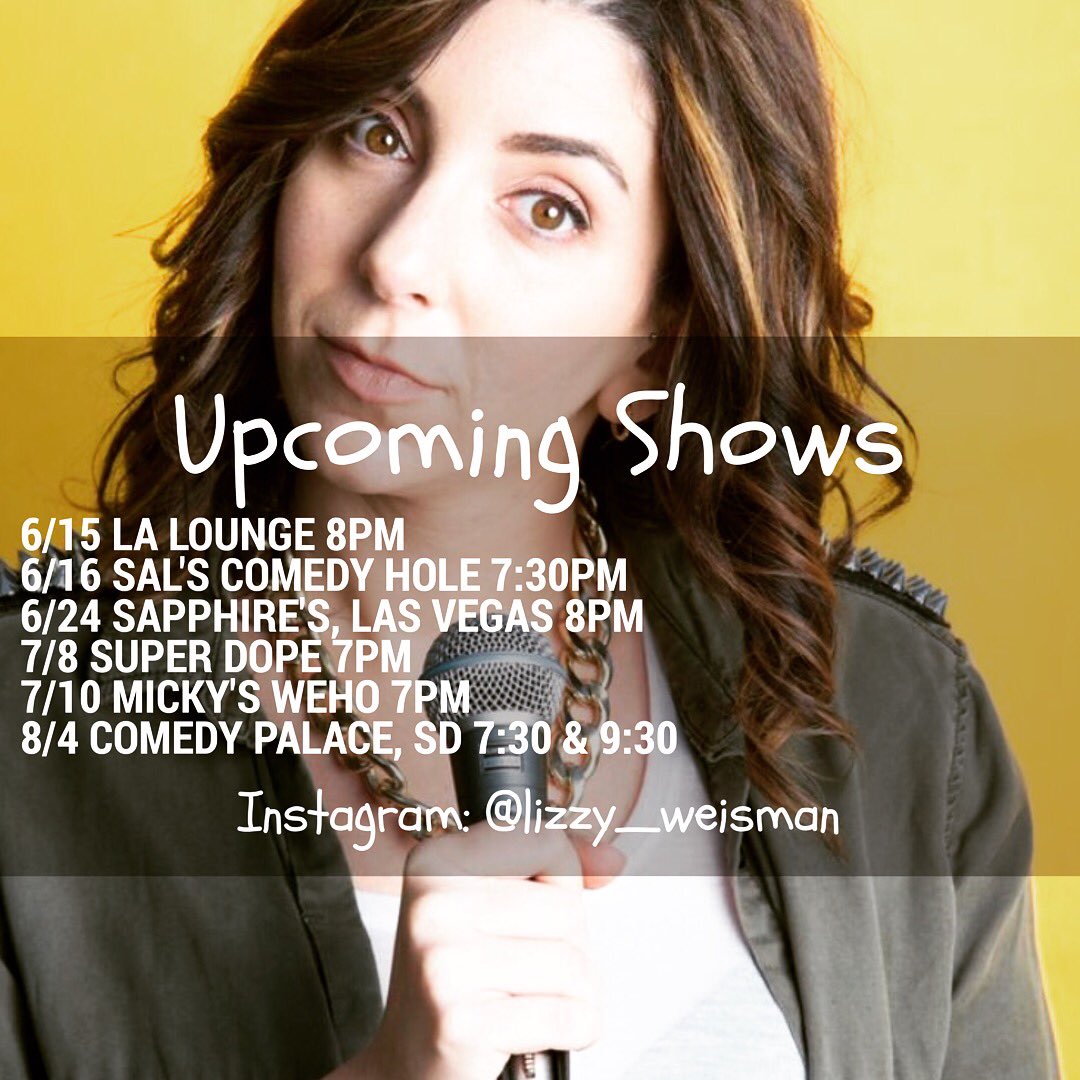 LizzyWeisman's tweet photo. #grinding #comedy #standupcomedy Instagram: @lizzy_weisman https://t.co/onFHHPSr7j