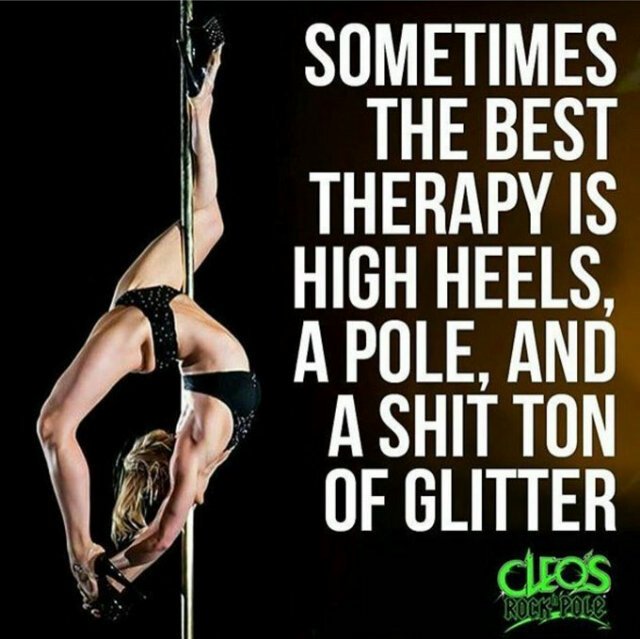 polequeendiva's tweet photo. #Pole is #therapy...  #PoleDancer #PoleInspiration #AerialArt #Glitterbabe #PoleTricks #StrongSexyWomen #PolePassion https://t.co/rOlbPsVGH4