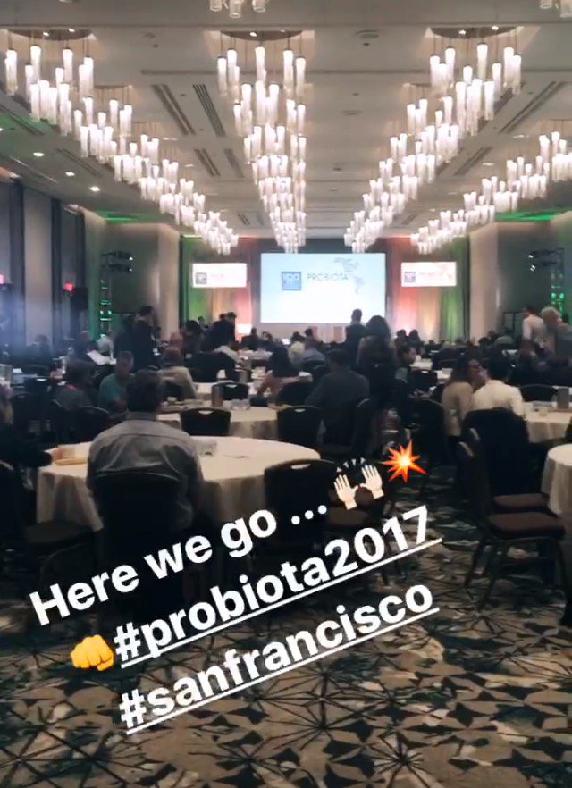 sassafit's tweet photo. Attending an amazing probiotic seminar in #SanFrancisco.  Nutrition is 100% key to fitness 💪🏻🙌🏻 #probiota  #usa #fitness #nutritionist #fit https://t.co/T4P9KcuVdX
