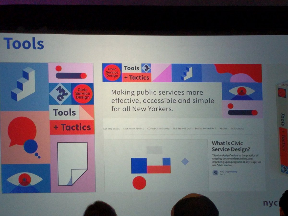 melacodesign's tweet photo. Great to see the NYC @NYCMayorsOffice making design thinking accessible and actionable! Great talk by @arielmai https://t.co/O5sOj1ccYA