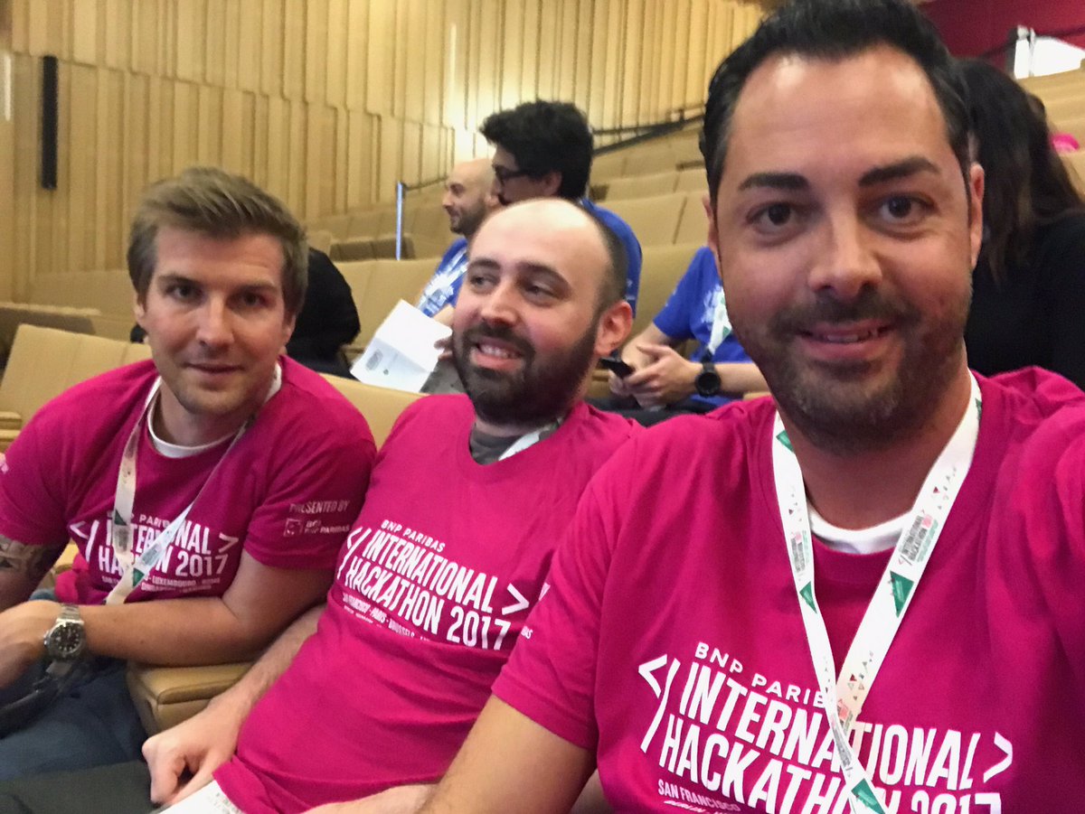 SaveBee_lux's tweet image. Team #savebee #Internationalhackathon @BGLBNPParibas #luxembourg excited and ready to add some value to your customers!