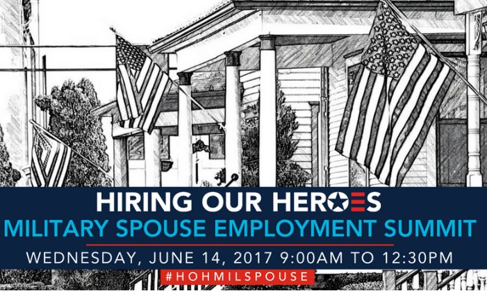 Our <a href="/hiringourheroes/">Hiring Our Heroes</a> team is pleased to host a summit exploring #milspouse employment. Tune in Wednesday morning. -bit.ly/2r3EQDo