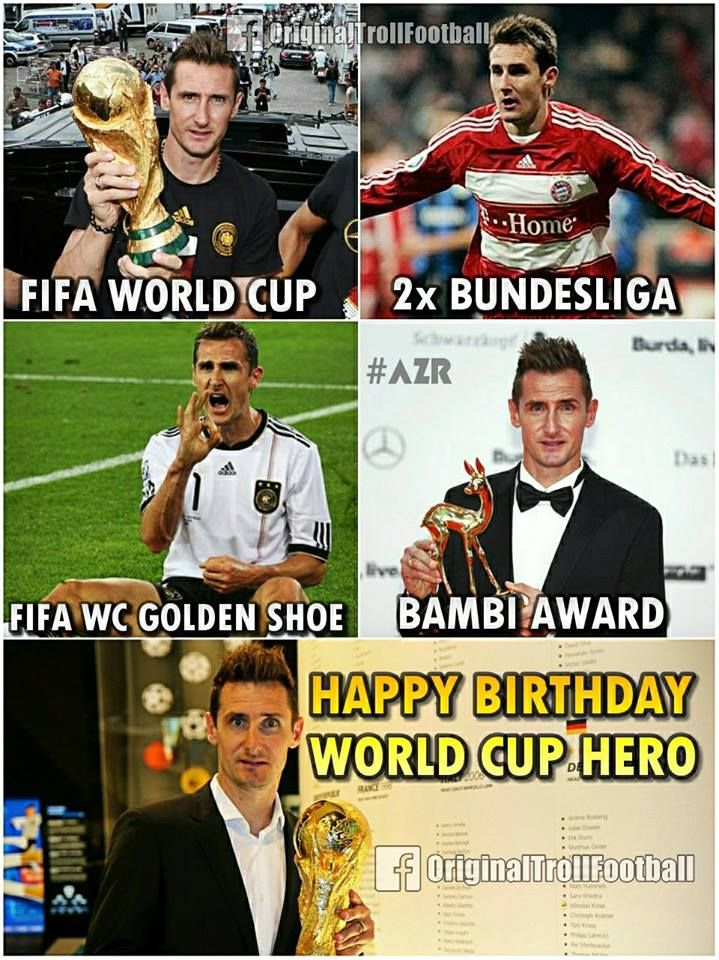Happy Birthday Miroslav Klose 