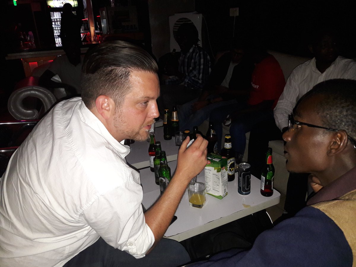 NairubyKE's tweet photo. Great networking @github #meetup after second day at #RubyConfKe2017 #Networking and good time. Thank you @MikeMcQuaid from @GitHubCommunity https://t.co/9QwrQd8w7g