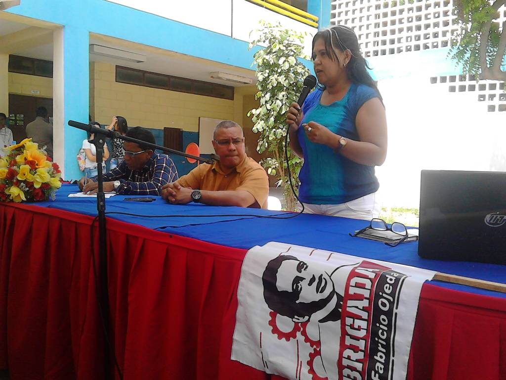 UTCarabobo's tweet photo. VI jornada de la Cátedra Fabricio Ojeda en IUTPC Carabobo con apoyo de @ICarabobo ponentes:Miriam Pérez y el colectivo Alma Máter @Mppeuct https://t.co/h3gzc56xgj