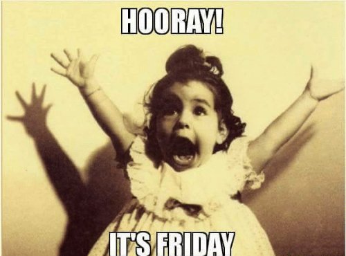 UTMOREInstitute's tweet image. We made it through the week! Happy Friday everyone!!!