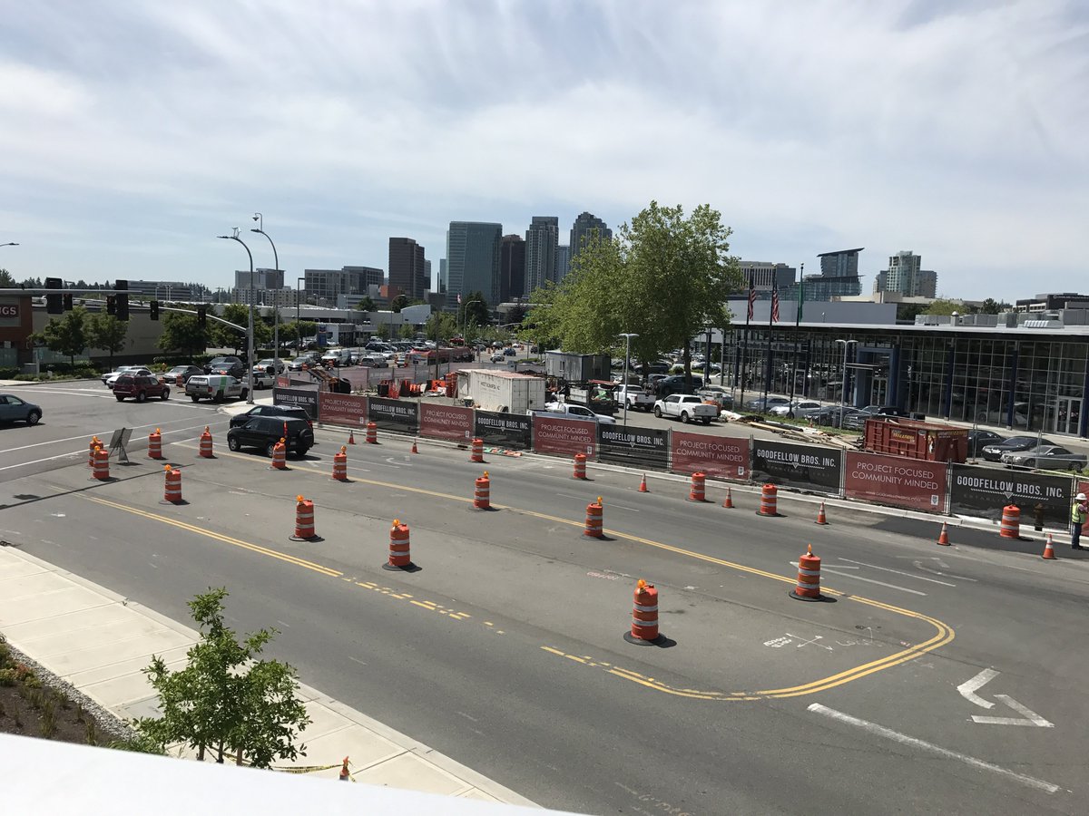 GoodfellowBros's tweet photo. Installed site signage this week on our 120th Avenue Widening project with a fantastic client @bellevuewa ! #projectfocused #communityminded https://t.co/62dXS48FJH