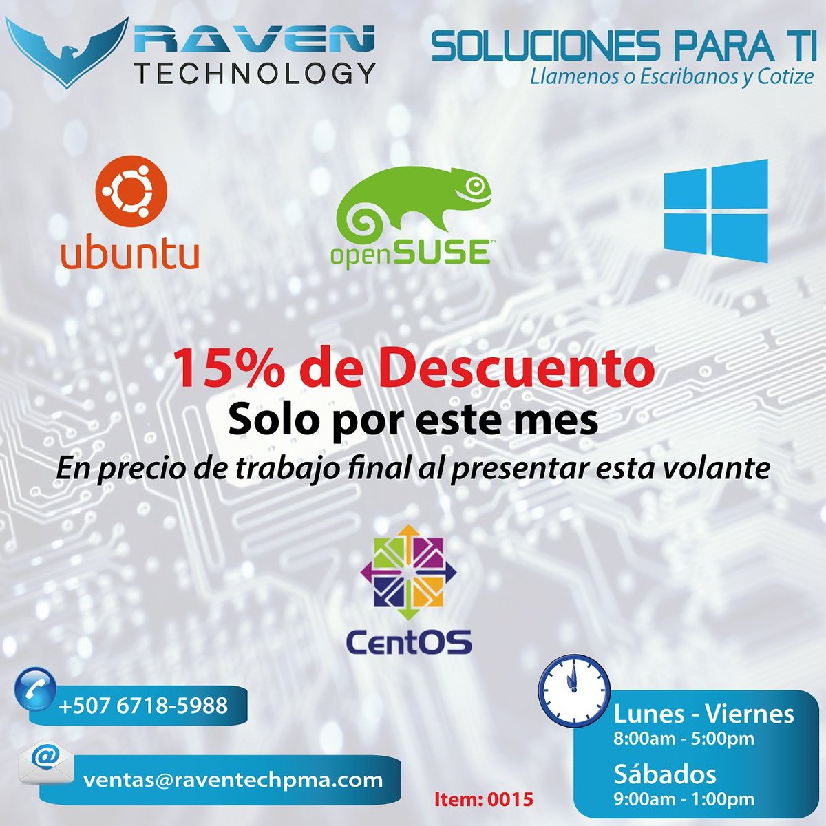 RavenTechnology's tweet image. Promoción solo por este mes