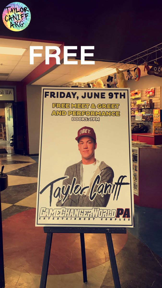 TaylorCArg's tweet photo. .@taylorcaniff via snapchat. El show de hoy será totalmente gratis https://t.co/JEwlRT6frp