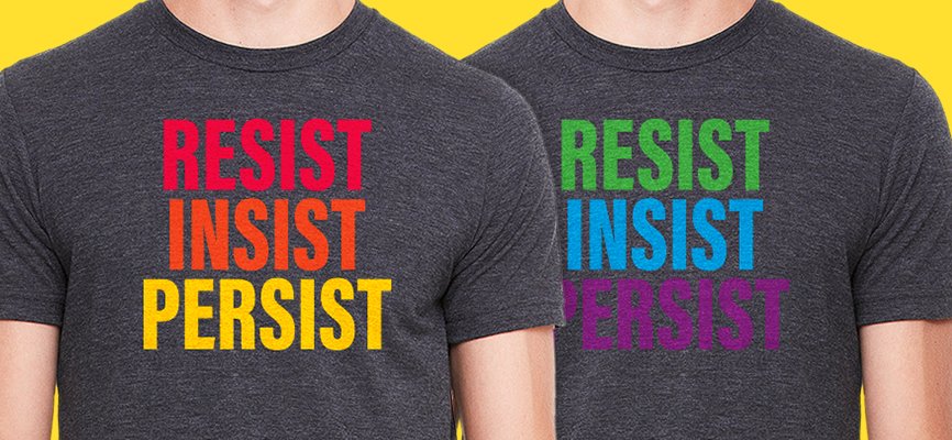 Join the Center's contingent for Sunday's #ResistMarch in LA &amp; you'll get one of these cool t-shirts. Sign-up here ow.ly/4wYr30ct65d