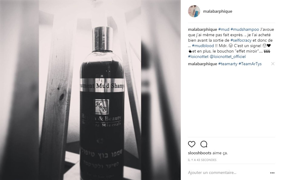 MalabarDesigner's tweet photo. Ouuufff!! Ahah 😍😂#selfocracy #loicnottet @L0oiic #teamarty #TeamArTys #mud #mudblood #mudshampoo https://t.co/YV3lcaWyCo