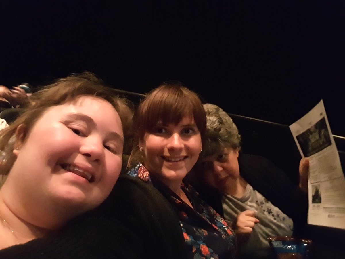 kikiburfs's tweet photo. With 2 of the lovely ladies i support getting excited!!! #TakeThatInCinemas https://t.co/FvOvTfEy3s