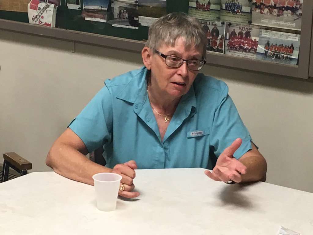 WayneMantykaCTV's tweet photo. CTV had an opportunity to talk to renowned curler and coach Anita Ford during Hometown Tour visit to Gray. #CTVHTT https://t.co/ZQgX4knoYj