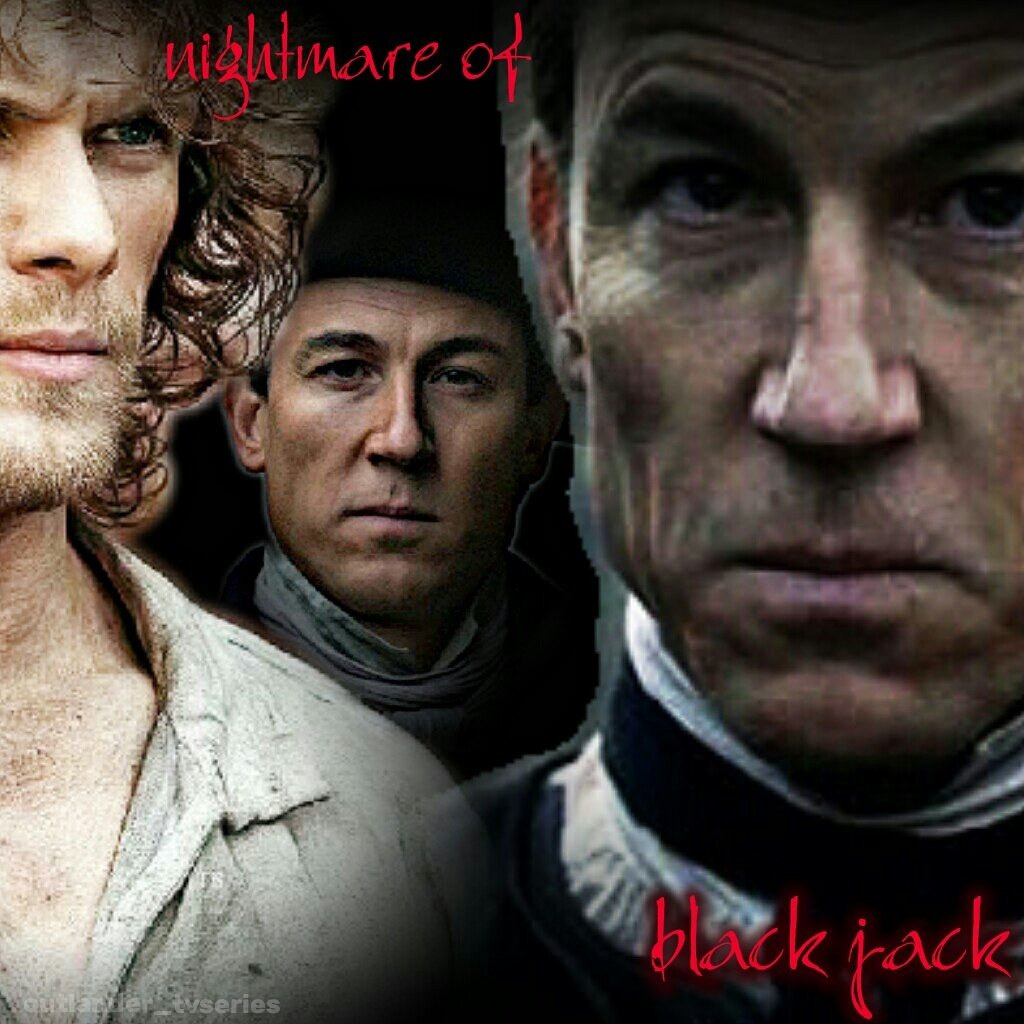 Nightmare of black jack randall.... #tobiasmenzies #blackjackrandall #samheughan #jamesfraser