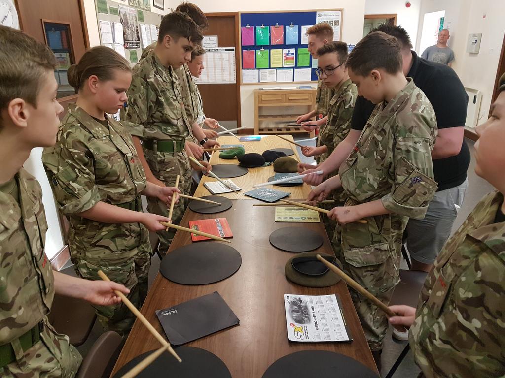 Beds &amp; Herts Corps of Drums parade night