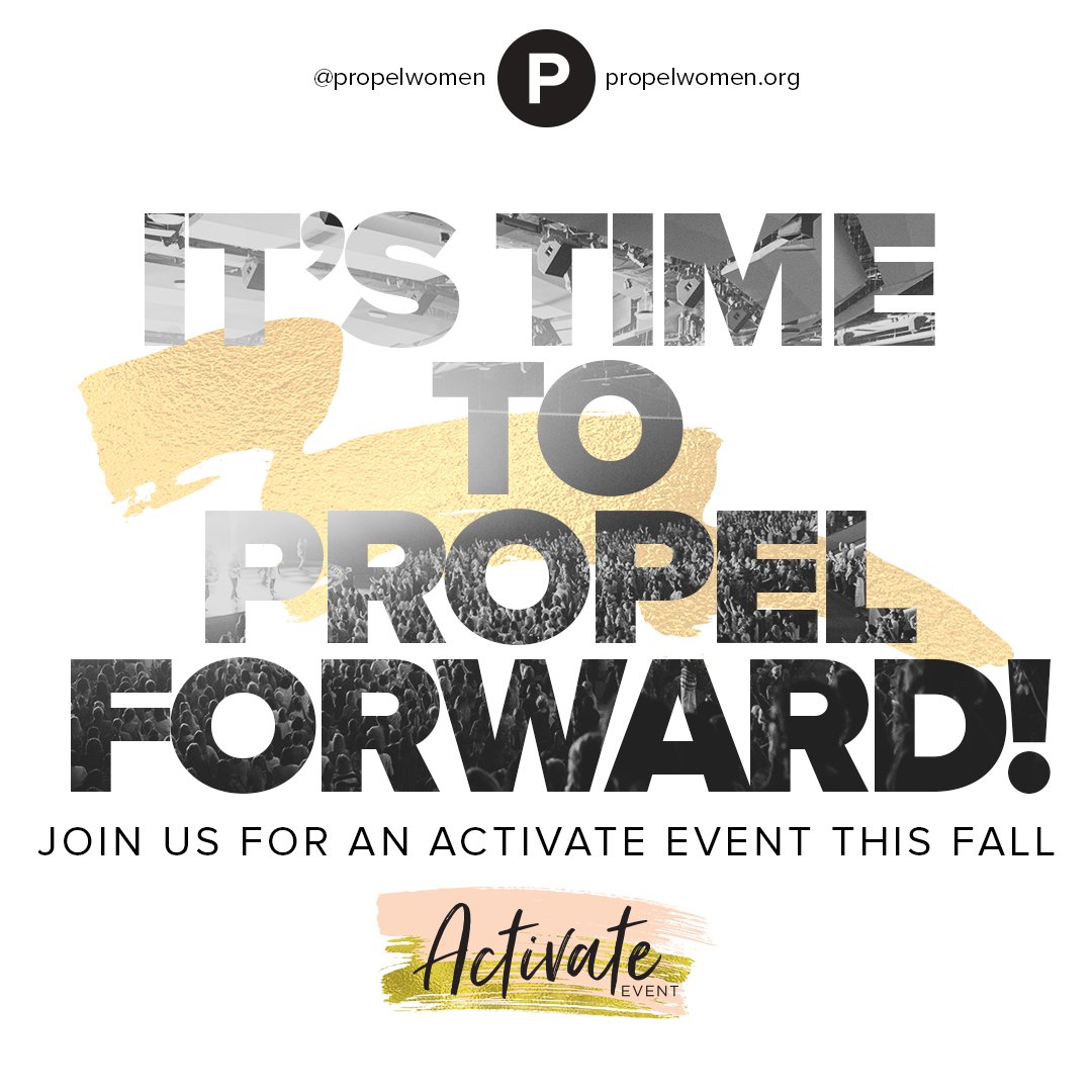 PropelWomen's tweet photo. IT’S TIME TO PROPEL FORWARD! Join us for a #PropelEvent this fall: https://t.co/udtjUNv9U9 https://t.co/QfzFfLN9FS