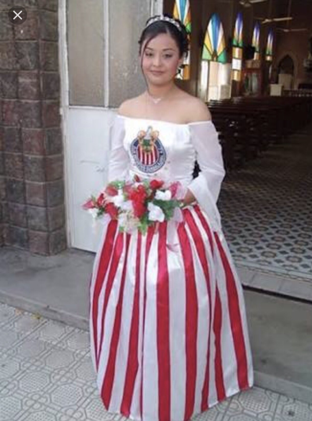 Vestido de 15 años del america sales