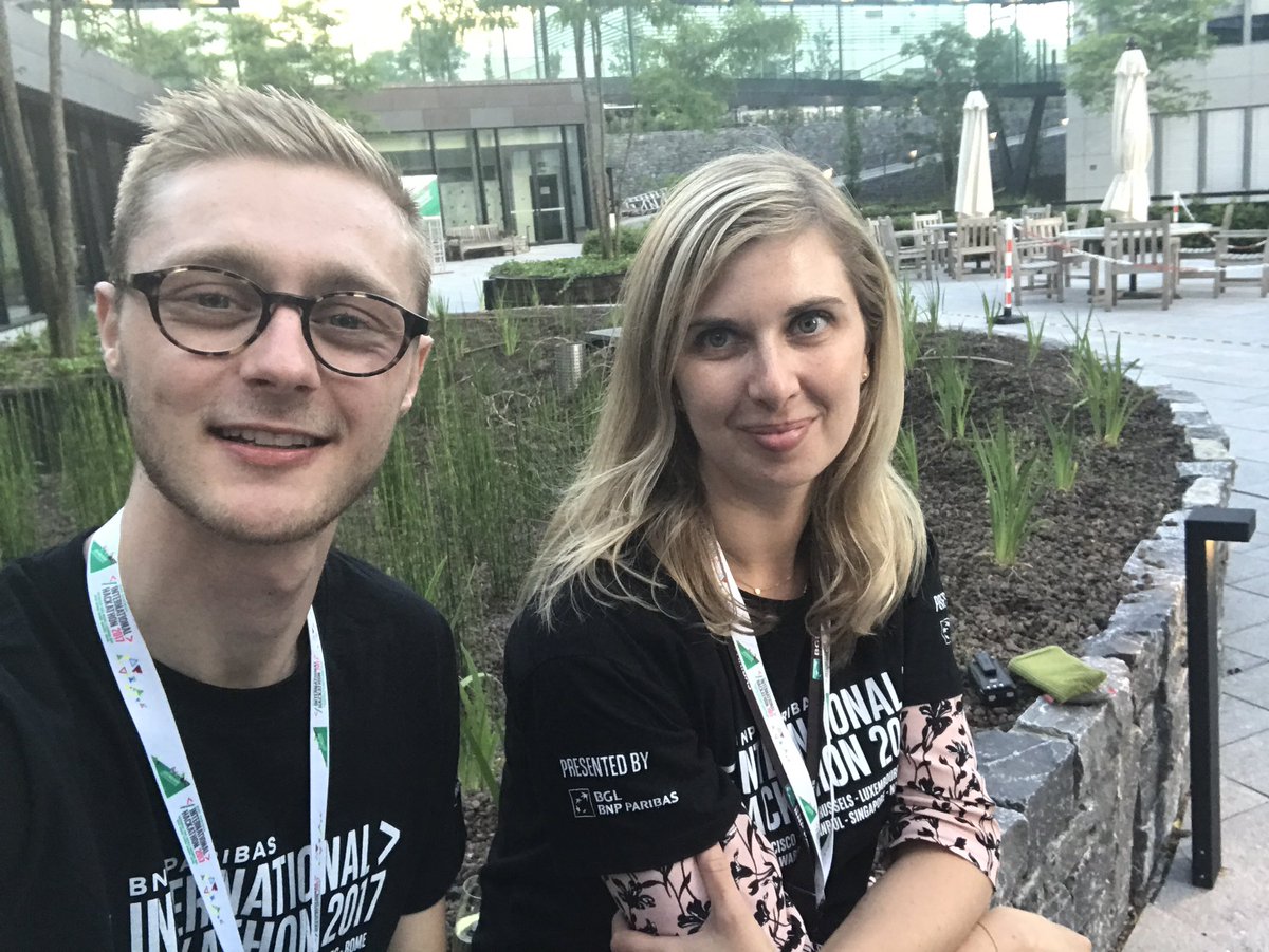 cduriezlefebvre's tweet photo. Super Duo #Internationalhackathon #luxembourg https://t.co/JAJmULJPY8