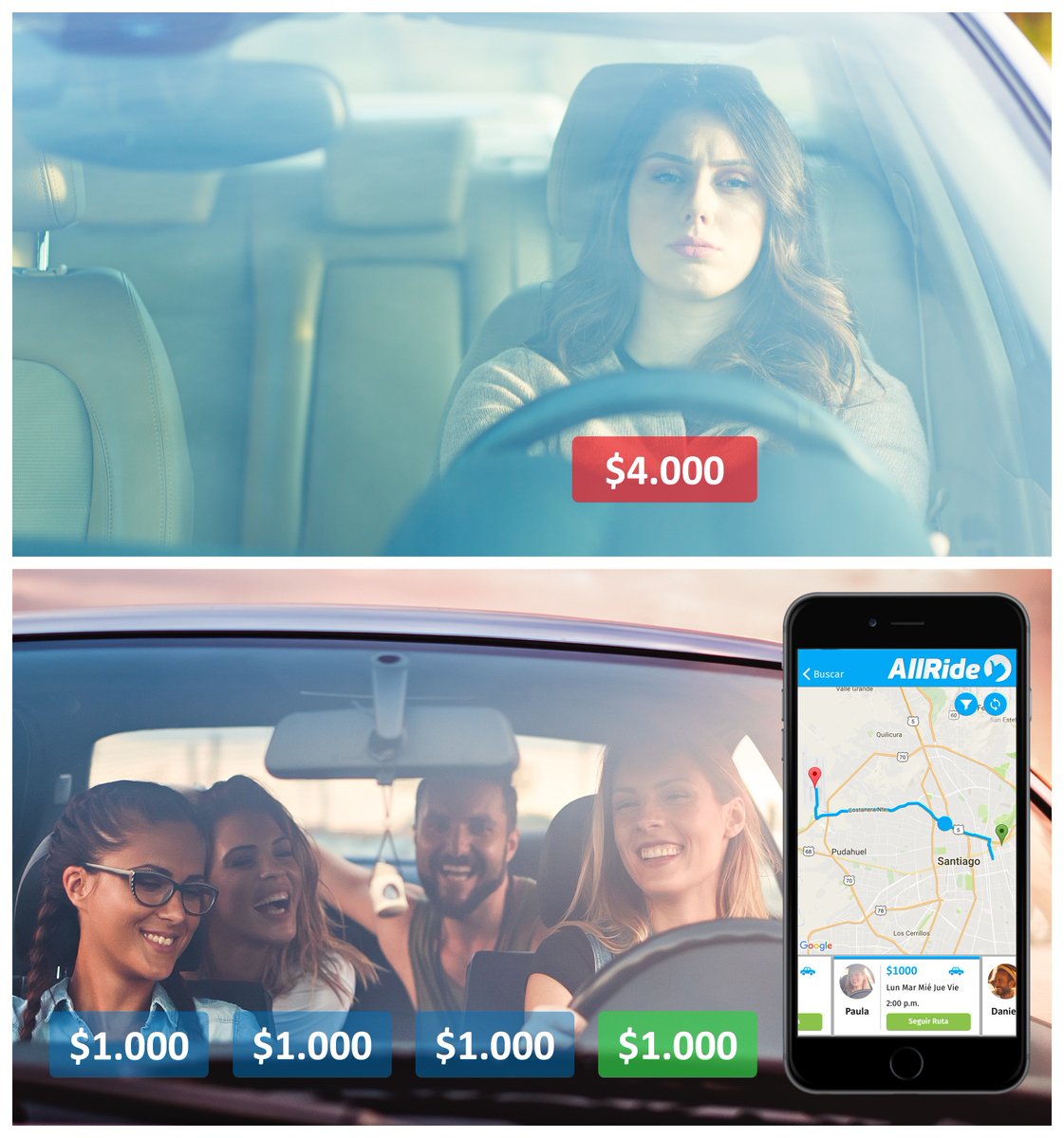 allride_app's tweet photo. ¿Cómo será el transporte del futuro? El carpooling está cambiando la movilidad como la conocemos. Hoy en @latercera https://t.co/tgNZa94olq https://t.co/ethmFTEJfz