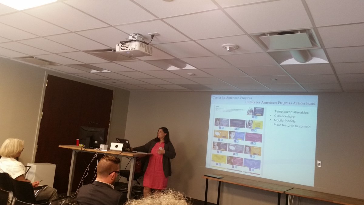 webmavensdc's tweet photo. "It's important to humanize policy discussions"- Elena Berger (@zumothecat), Center for American Progress. #capaction #amprog #webengage https://t.co/0RWiNoflzf