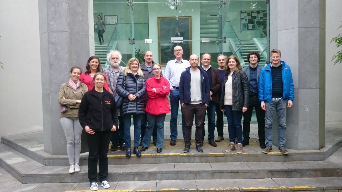 Thanks to all our #marinebiodiscovery workshop participants. Lots of new ideas + new connections #SFIcatalyst @RyanInstitute Safe trips home