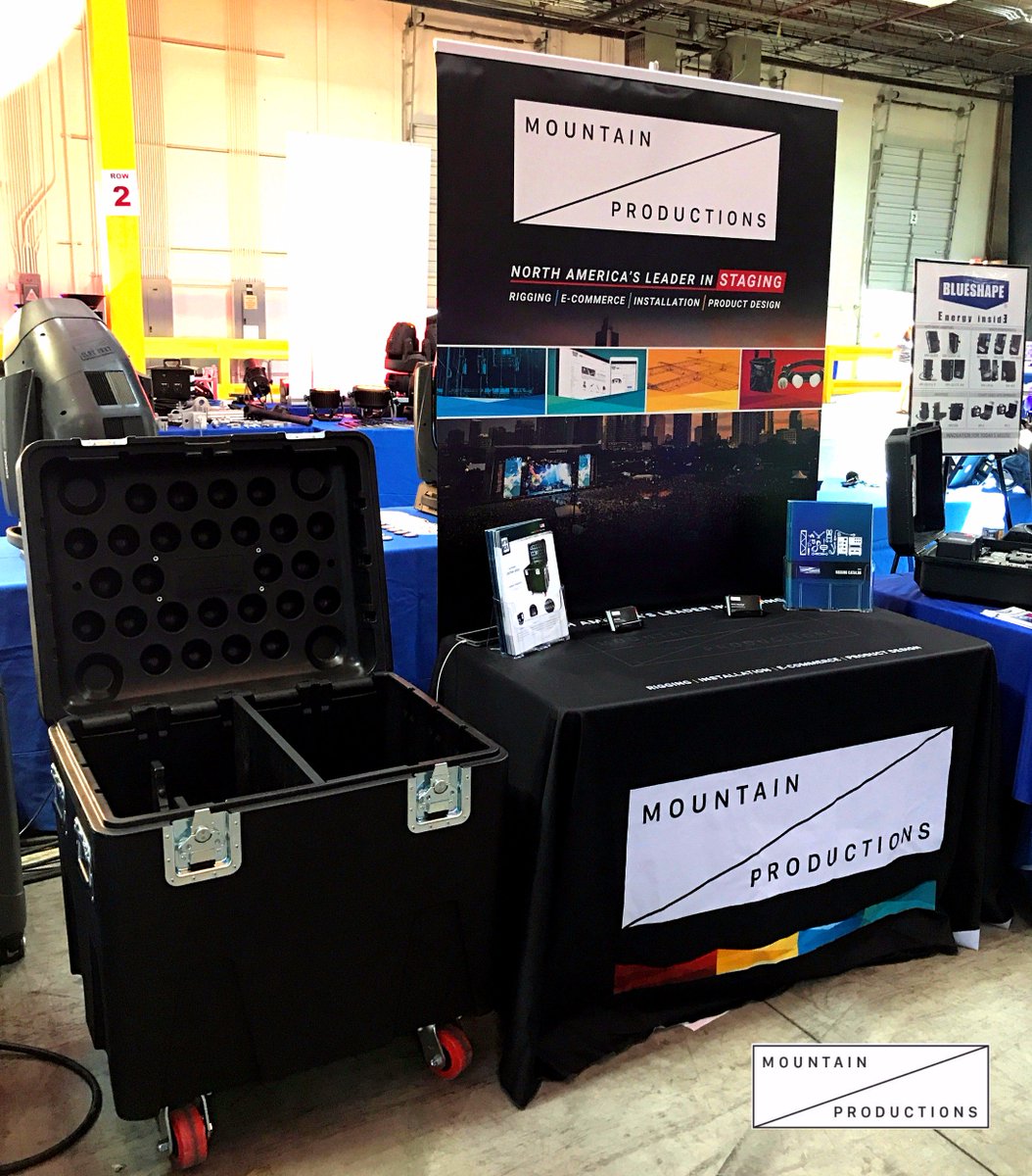 MtnBox's tweet photo. Our team is in #NSH for @4Wall_Lighting's #VendorShowcase! If you're here, stop by and see the industry's favorite case! #4Wall #EventProfs https://t.co/ryhFM9H0Rj