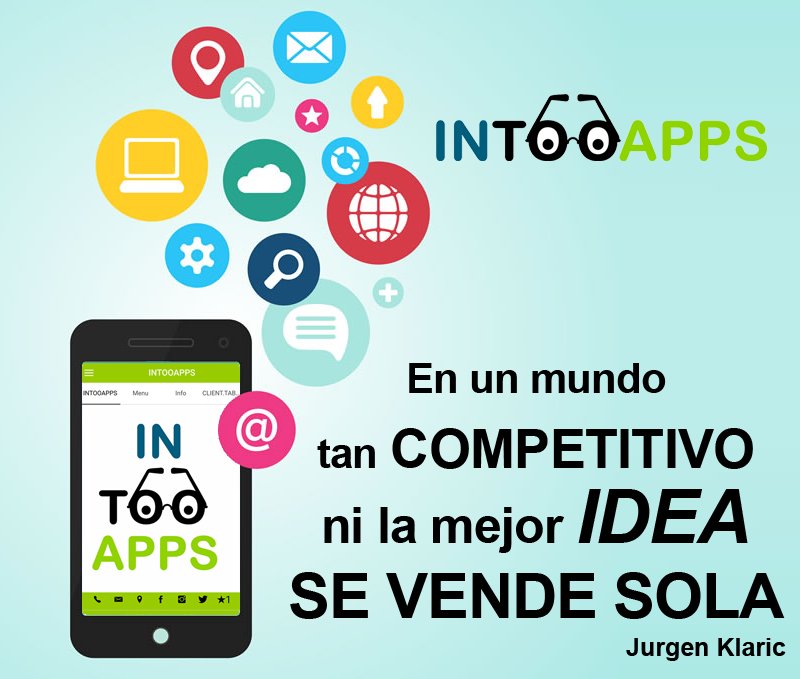 intooapps's tweet photo. Sabías que tu negocio puede ser reconocido en #applestore y #playstore? #intooapps hará crecer tu comercio poniendolo en el top del mercado. https://t.co/Rq70DWeGX3