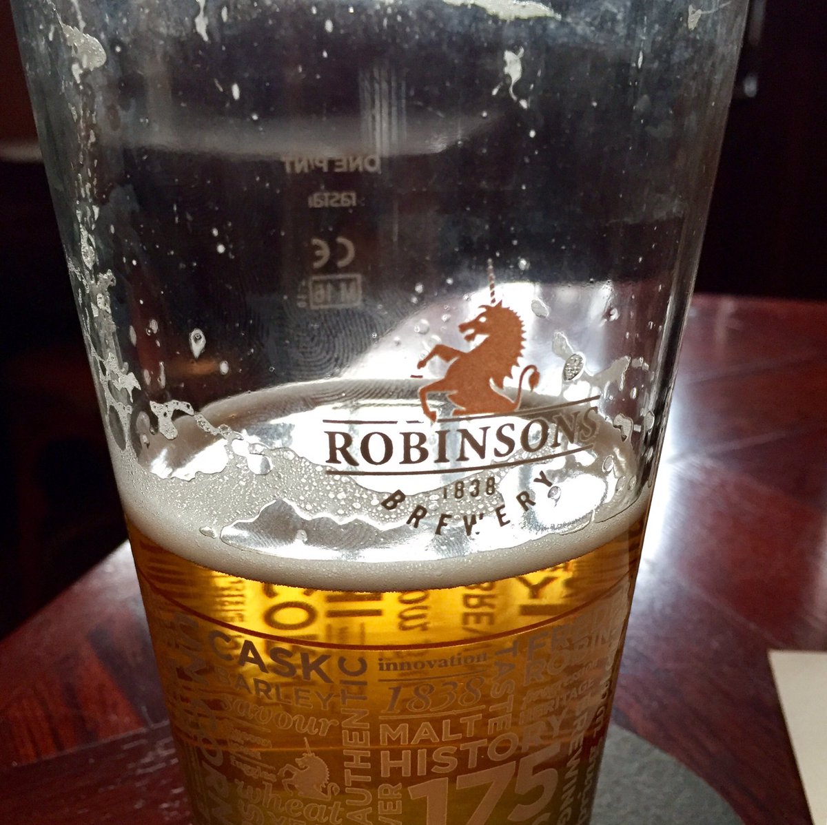 Keeping it local tonight, pint of <a href="/robbiesbrewery/">Robinsons Brewery</a> Dizzy Blonde at <a href="/bullsheadhb/">Bulls Head & Lodge</a> always hits the spot! Stockports finest #cask #FridayFeeling