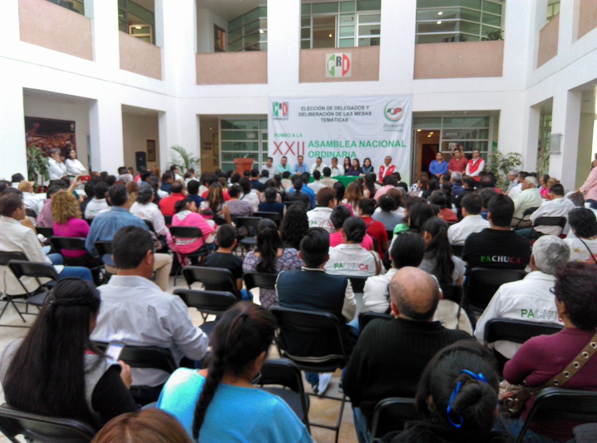 MTHidalgo_'s tweet photo. #Asamblea Estatal del Movimiento Territorial, rumbo a la XXll Asamblea Nacional del Partido Revolucionario Institucional https://t.co/qzGfqAPD0a