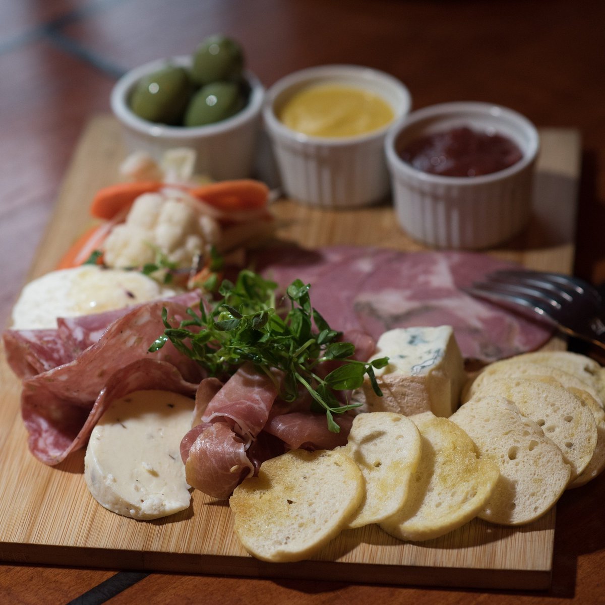 Come join us at Gusto for our new antipasto platter!