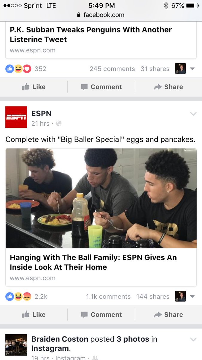 JChap123's tweet photo. This is why your ratings suck @espn https://t.co/Ps2jYZnoSS
