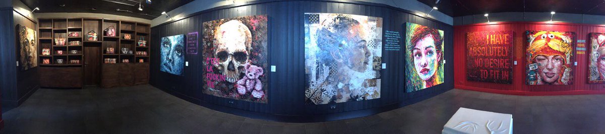 terrinArt's tweet photo. FEARLESSLY AUTHENTIC my solo exhibit is now open in #Brugge #Belgium June 9-30 @ShoutoutNetwork @Indie_Art @Awesome_Art #art https://t.co/yjVFu8nmSQ