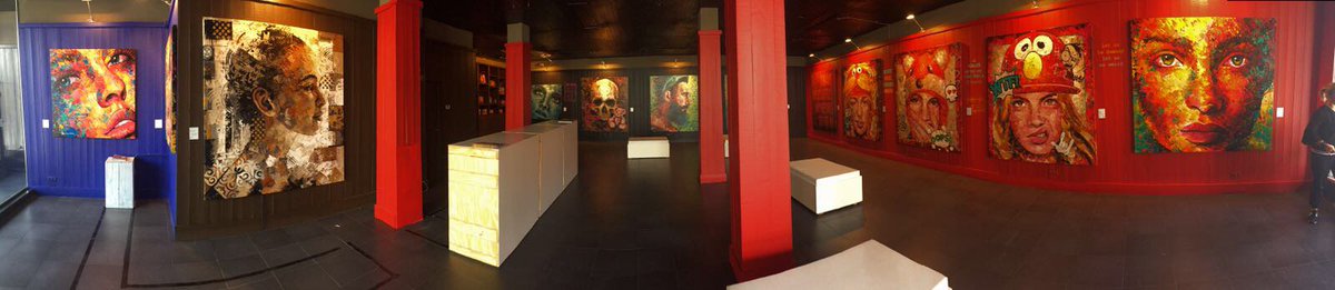terrinArt's tweet photo. FEARLESSLY AUTHENTIC my solo exhibit is now open in #Brugge #Belgium June 9-30 @ShoutoutNetwork @Indie_Art @Awesome_Art #art https://t.co/yjVFu8nmSQ