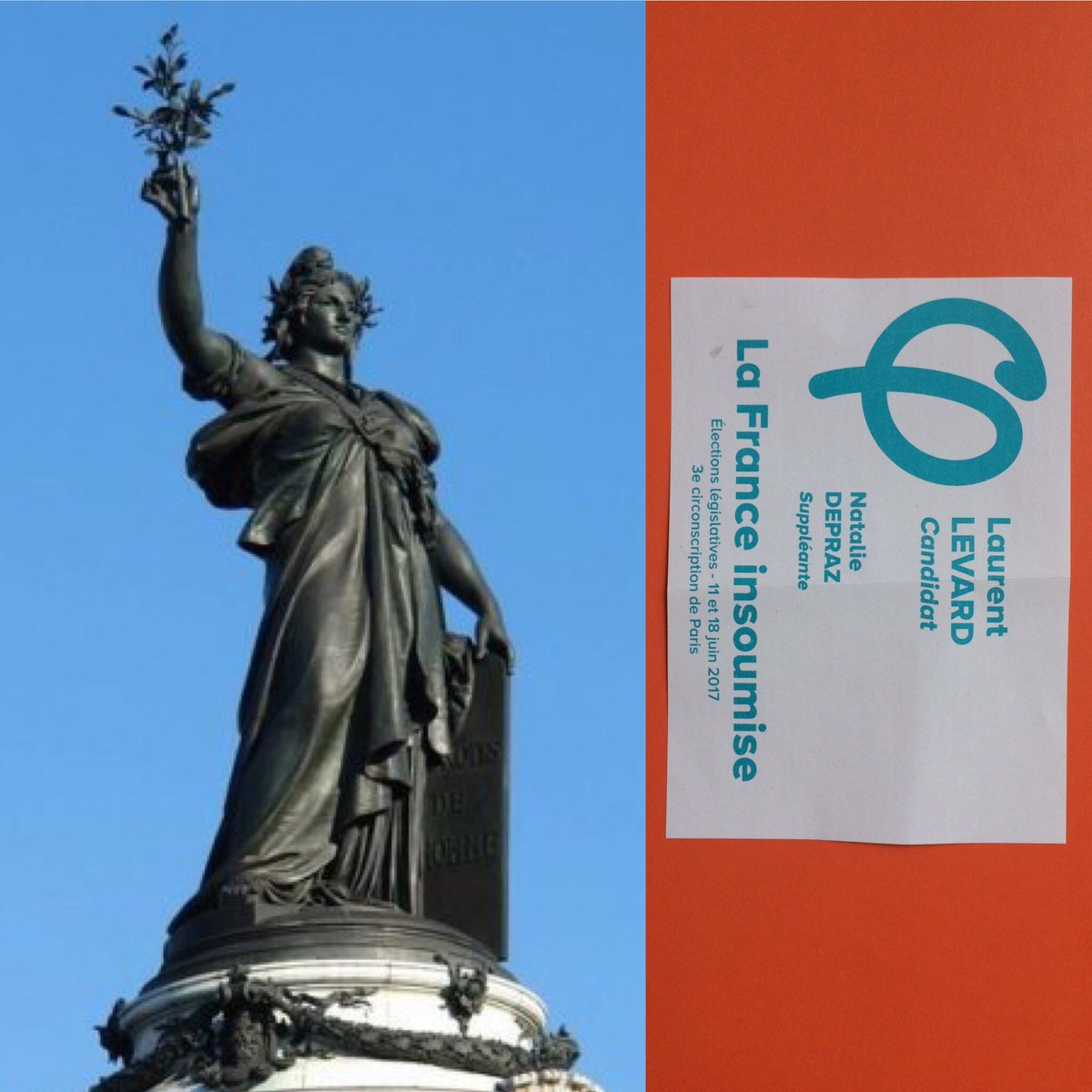 Levard2017's tweet photo. Dimanche, dans la #circo7503, ce bulletin de vote permettra d'élire un député favorable à la #6eRepublique avec droit de révoquer les elu-es https://t.co/KUhXtTaOSv