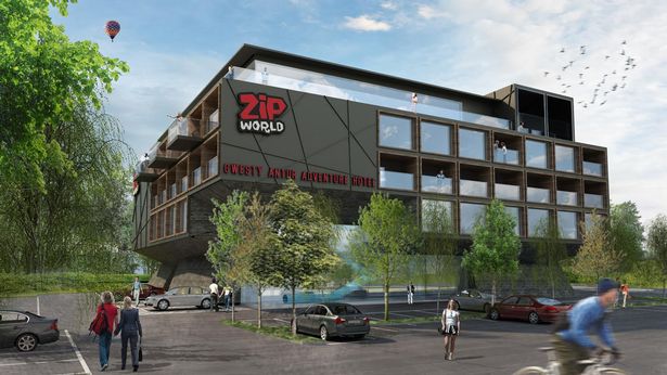 First look at @ZipworldUK's 'adventure hotel' plan...including a GIANT slide and underground caves bit.ly/2sn1Hh2