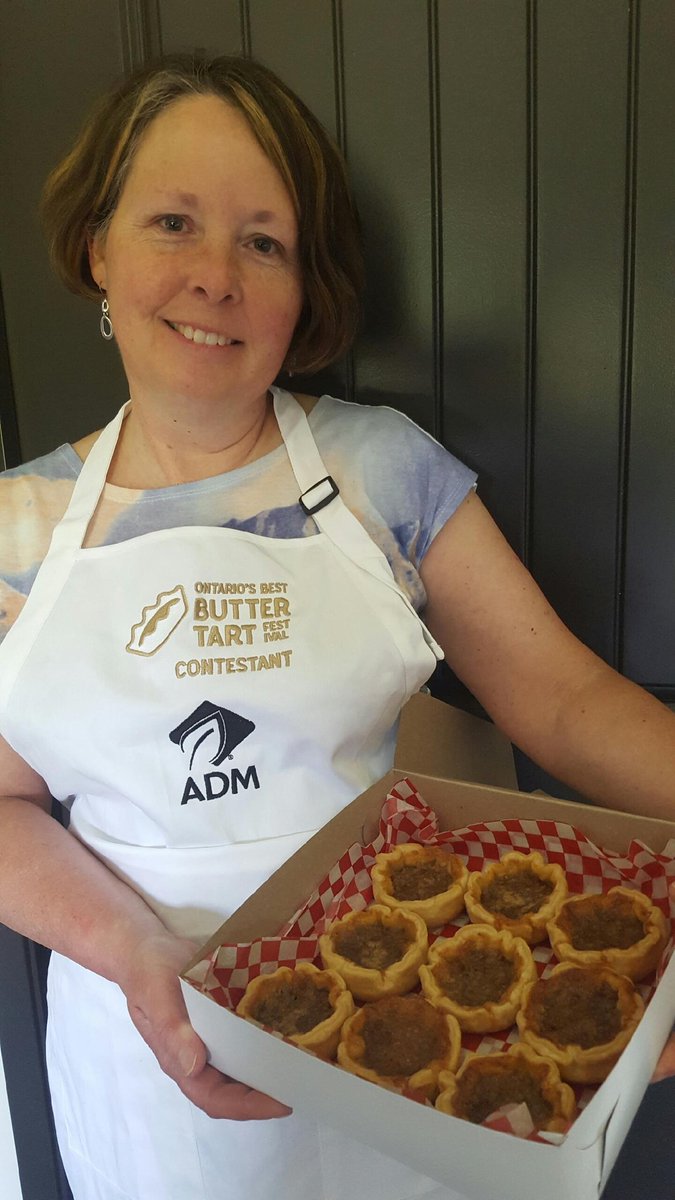 LeapingDeerFarm's tweet image. Our entry is officially in! 120 entries in Ontario's best butter tart contest #leapingdeer #ontariobuttertartfestival #inittowinit