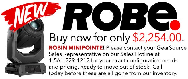 gearsource's tweet photo. The @Robelighting MiniPointe #AutomatedLight is a tiny agile air cutter specifically designed to produce sharp beam. https://t.co/e5coqT6L2Y https://t.co/gyUWVeq0oR