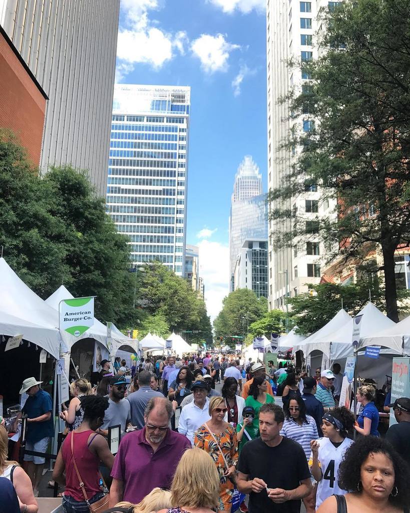 Taste of Charlotte is rolling on Tryon. Fri &amp; Sat 11a-11p, Sun 11a-6p. Check our Stories for a look at some of the… ift.tt/2sd0Rns