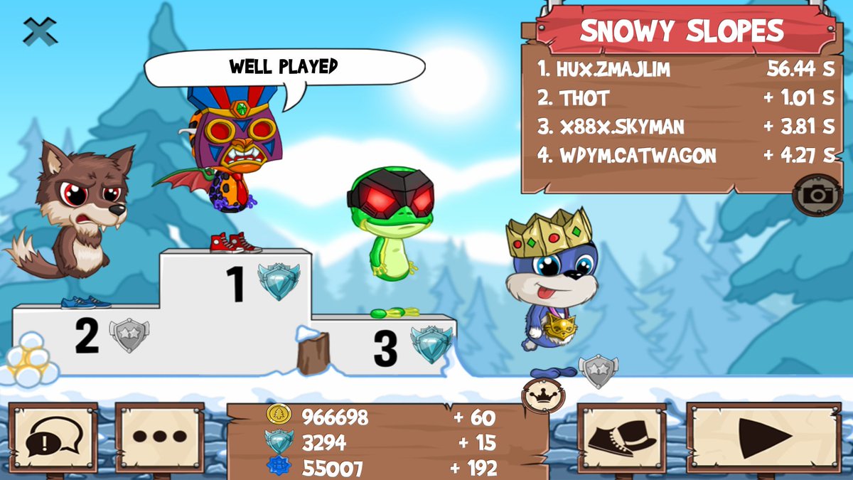 jamesm01928374's tweet photo. All those guys just got washed #funrun2 #THOT #Skyman #catwagon gg nicee shades 👍👍 congratulations on the star x88x👍💥💣💥💣 https://t.co/drtvCb9CCh