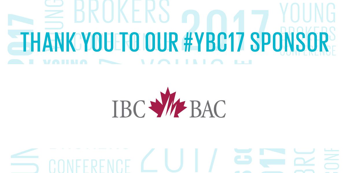 IBAOntario's tweet photo. Thanks @InsuranceBureau #YBC17 sponsor. https://t.co/KumnUnshl1