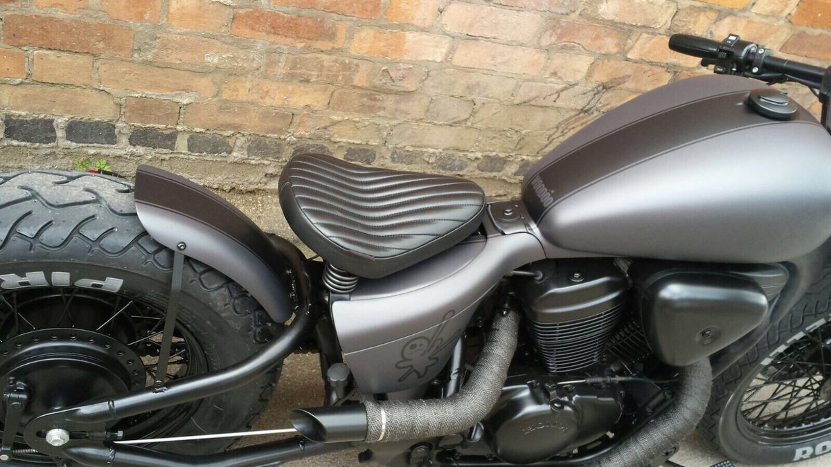 voodoo_cc's tweet photo. Latest build...looking sweet! #voodoocc #bobber #custombike #hondabobber #bikelife #custombuilt @voodoo_cc @BikeShedMC #classic #brat https://t.co/Ln5PIJZXNN