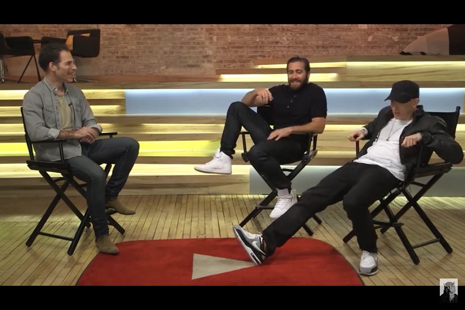moonbeamglaze's tweet photo. #joelevy #jakegyllenhaal #eminem https://t.co/h0iYwUouxZ