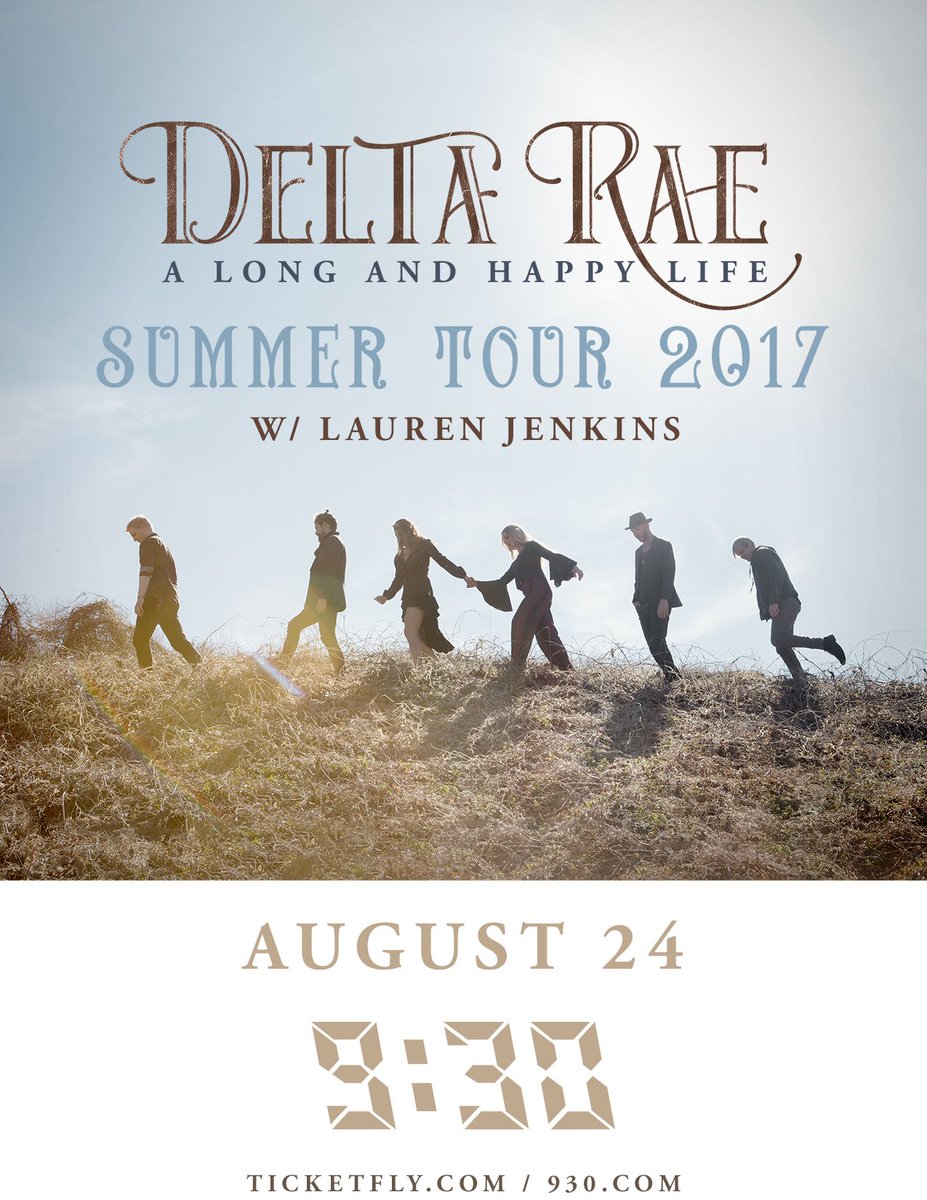 930Club's tweet photo. ADDED AS SUPPORT for @DeltaRae on 8/24: @LJMusik! 

https://t.co/cHdRIr92pf #DeltaRae930 https://t.co/Z9HywB3gmc